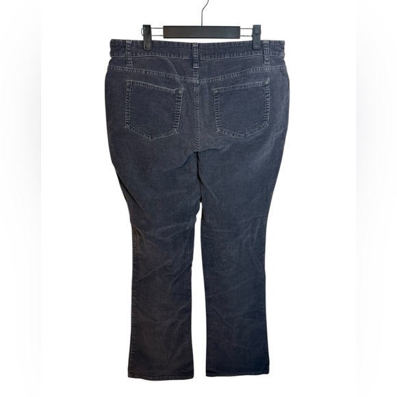 Style & Co. Charcoal Gray Bootcut Corduroy Pants - Picture 2 of 3